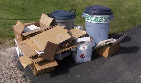Photo of recyclceables