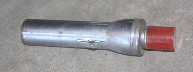 Photo of 1958 flashlight.